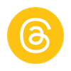 Threads Logo Gold