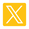 X Logo Gold